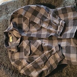 Wrangler Flannel Shirt Size Medium